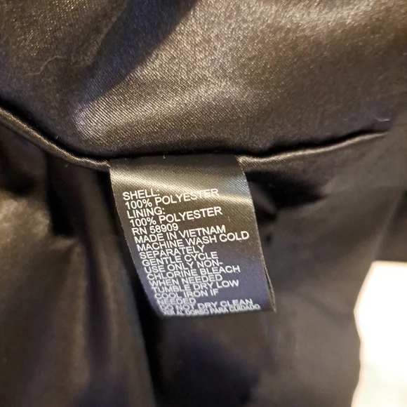 NWT Antonio Melani Hooded Trench Coat Short Black Size S